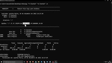 Como Copiar Pastas E Arquivos Com O Robocopy - Videoaula 2