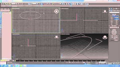 3ds Max  05-09 Creating a Elliptical Spline