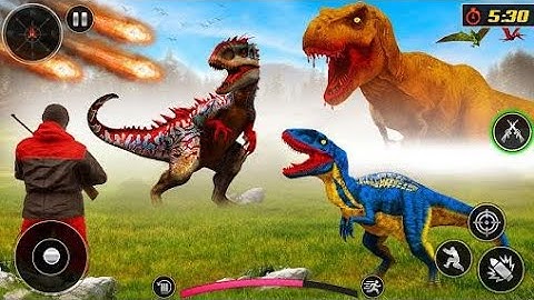 Real Dinosaur 3D Hunting Game Dino Hunter Shooting Game Android Gameplay