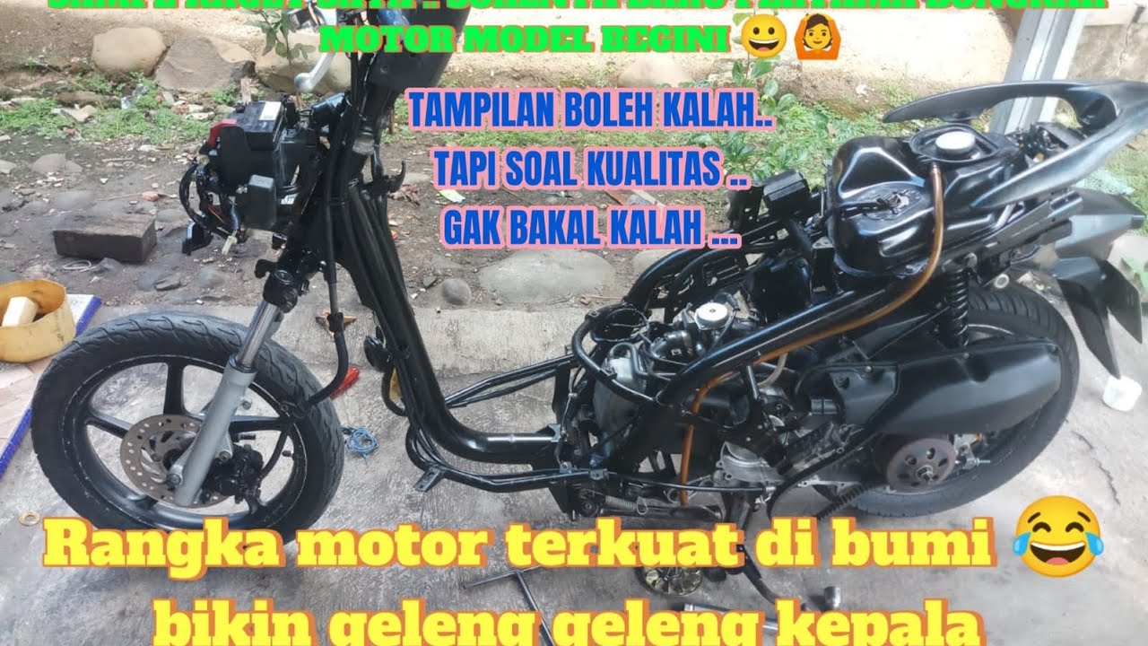 REVIEW RANGKA MOTOR SPACY KARBU 2011 SEKARANG MOTOR NYA BANYAK YANG ...
