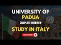 University Of Padua Italy 2026 Admission Requirements Fees Scholarships Study In Italy