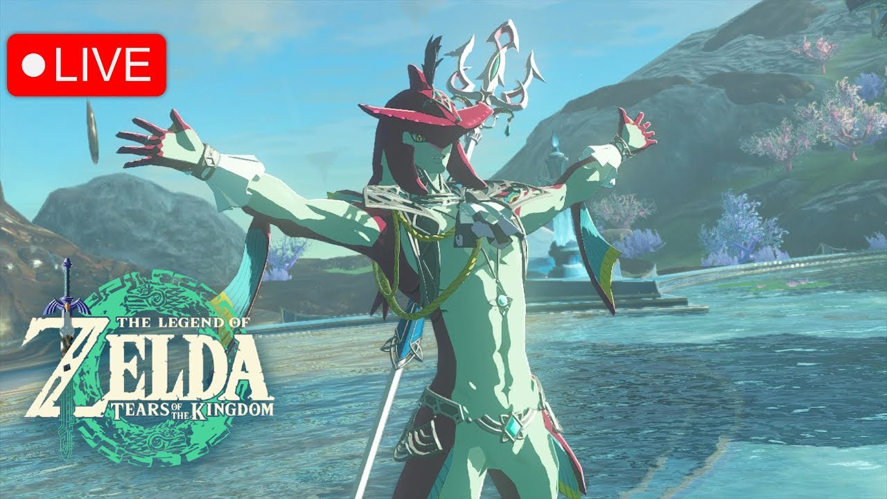 Zelda Tears Of The Kingdom Exploring The Water Temple With Sidon