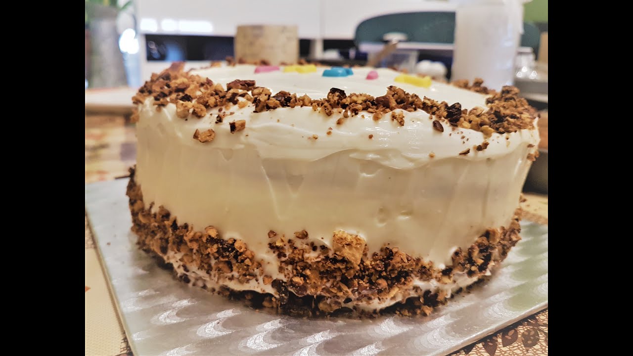 Hummingbird cake | Easy Simple baking recipe | How to make hummingbird cake | Banana Pineapple cake