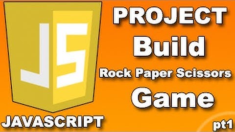 Project : Build "Rock, Paper, Scissors" Game in Javascript Part 1/2 - Codecademy!