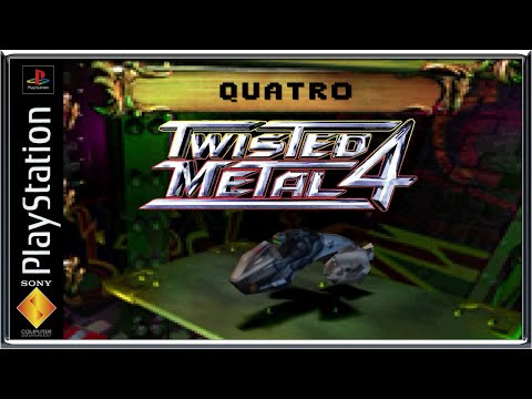 Видео: Twisted Metal 4 :: PSOne :: Прохождение :: ЗА QUATRO