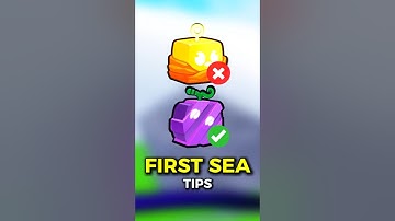 Best Leveling Tips for First Sea in Blox Fruits!