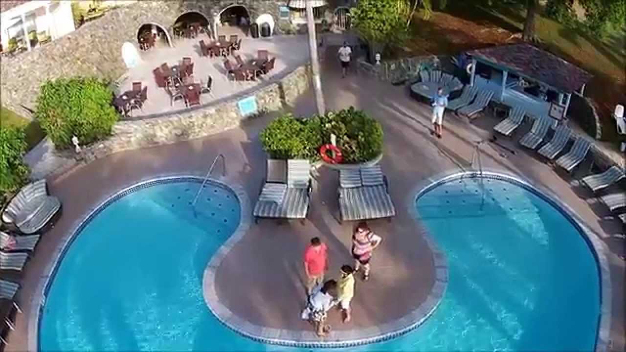 Birdseye view of HGTV's "Caribbean Life" TV Series shoot on St Croix!