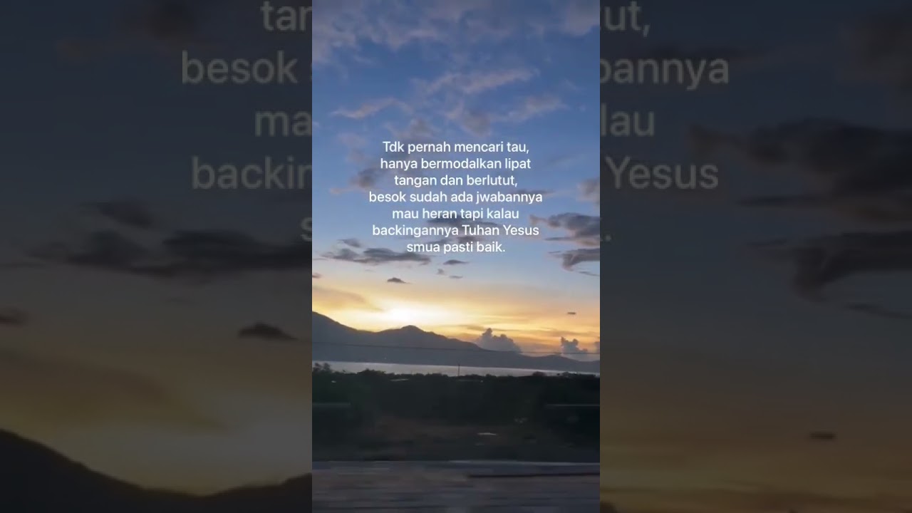 Kalau Tuhan Yesus Yang Pegang Kendali Atas Hidup Kita Manusia Bisa Apa 