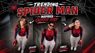 Trending Spider Inspired Outfit Edit 😱 | Just One Click AI Edit | Chat gpt prompt  screenshot 5