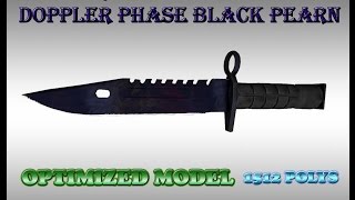 CS:GO M9 BAYONET Doppler phase Black pearl HD skin for cs 1.6