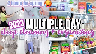 DEEP CLEAN, ORGANIZE AND DECLUTTER WITH ME 2023! PANTRY TRANSFORMATION | SPRING CLEANING MARATHON