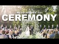 How to photograph a wedding ceremony full breakdown