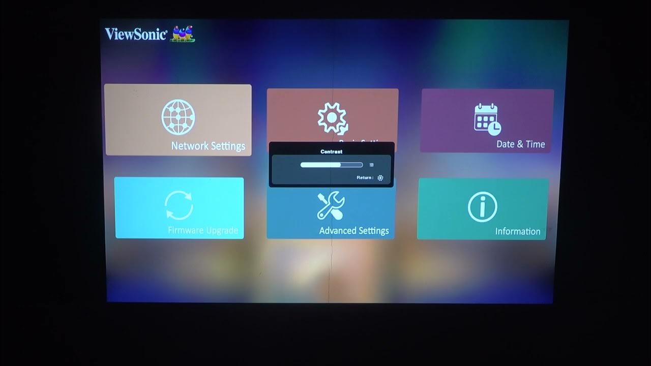 how-to-adjust-contrast-on-viewsonic-x1-4k-youtube