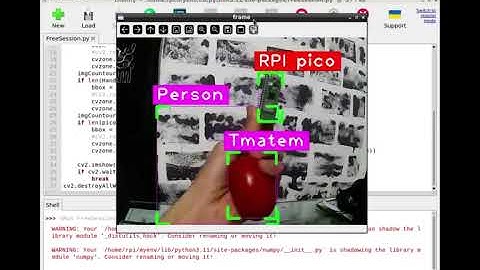 HSV color-based detection Using Cvzone