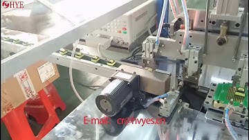Full automatic assemble ferrite core eqipment machine for high frequency transformer
