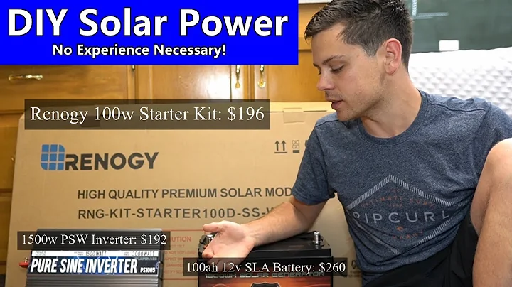 Build Your First Solar Power System! Beginner Tuto...