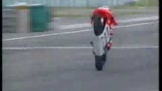 Nearly crashes, but does an amazing save