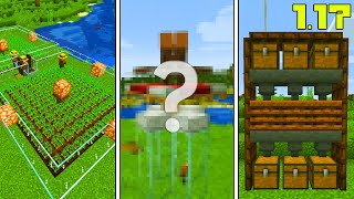 ТЫ ДОЛЖЕН ПОСТРОИТЬ ЭТИ 3 ФЕРМЫ В MINECRAFT 1.17