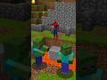 Help spider man in Minecraft! #minecraft #shorts