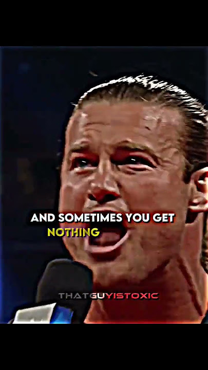 'Things you love don't always love you back' - Dolph Ziggler #wwe #wweraw #wwesmackdown