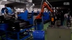 Bossray Design Automatic Cutting, Chamfering, Forming and Bending Line with ROBOT