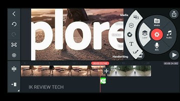 Tutorial KINEMASTER Text Editing Transition 2021 | KINEMASTER Tutorial | IK REVIEW TECH