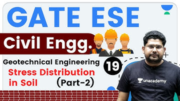 6:00 PM- GATE ESE 2021 | Civil Engg by Nitesh Sir | Effective Stress | Stress Distribution in Soil#2