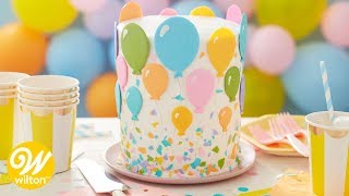 How to Make a Candy Melts Candy Balloon Cake | Wilton