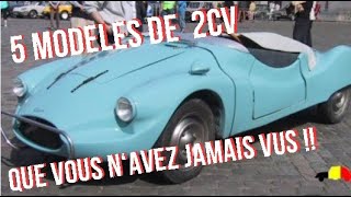 ces 2CV que vous n'avez jamais vues