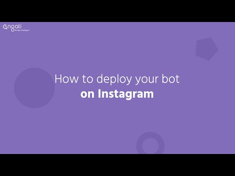 How to deploy your bot on Instagram | Engati