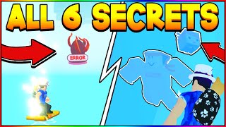 HIDDEN SECRET EGG AND ALL 6 SECRETS IN PET SIMULATOR X! Roblox