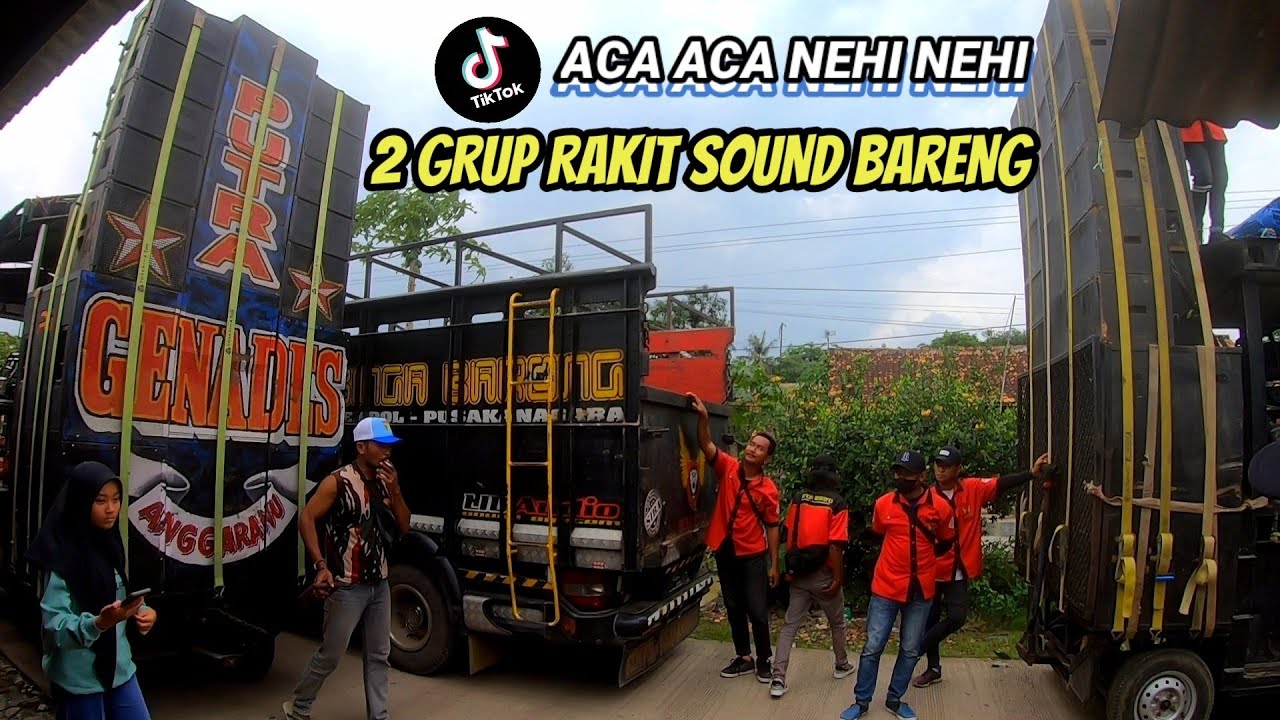 KEREN 2 Grup Datang Bersamaan dan Rakit Sound Bareng 2022 Perdana ❗Singa Barong Putra Genades