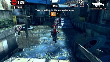 Dead Trigger 2 Scar, Grenade Launcher & Katana Gameplay TDU 60 Dr Android