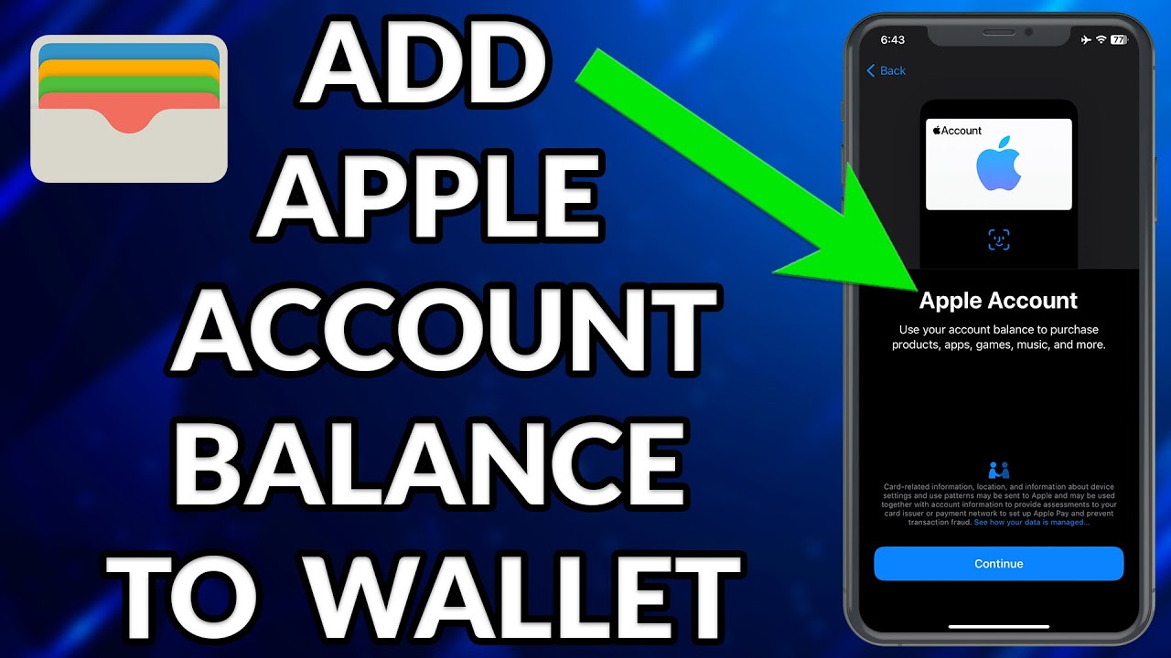 Add money to your Apple Account balance - Apple Support