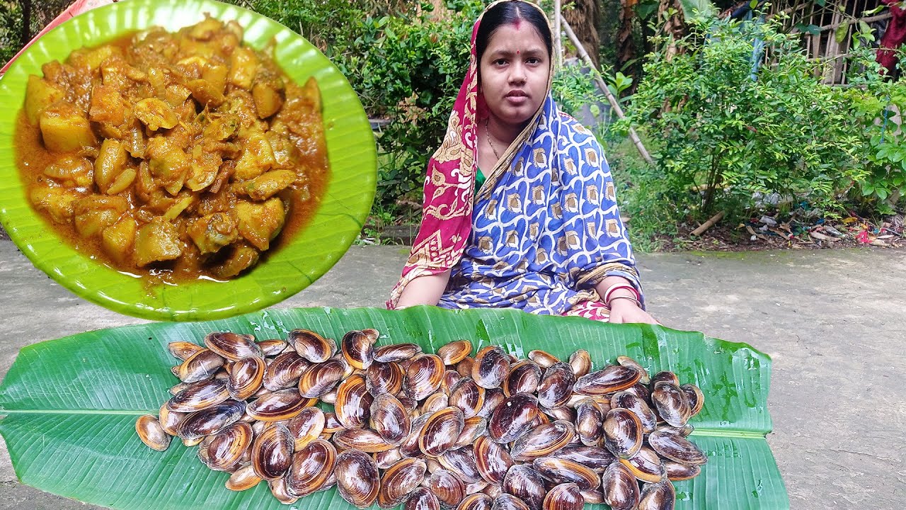 ঝিনুকের রেসিপি এইভাবে বানিয়ে দেখুন একবারে মাংস কে হার মানিয়ে দেবে ...
