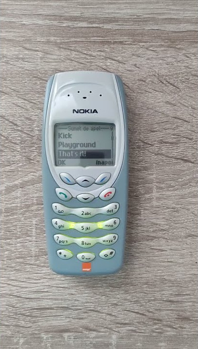 Nokia 3410 ringtone - That's it!