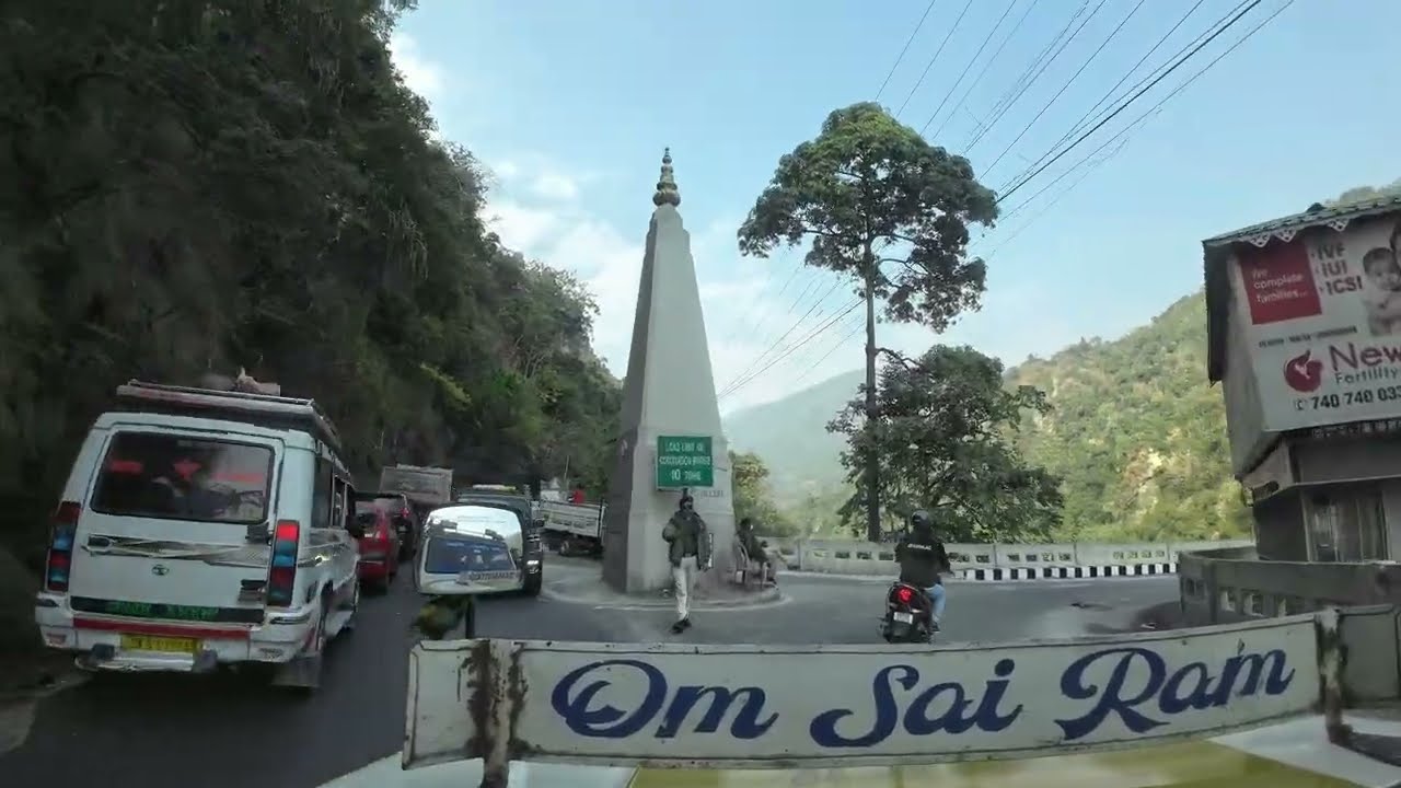 West Bengal Siliguri to Mal bajar Tista pul Road 