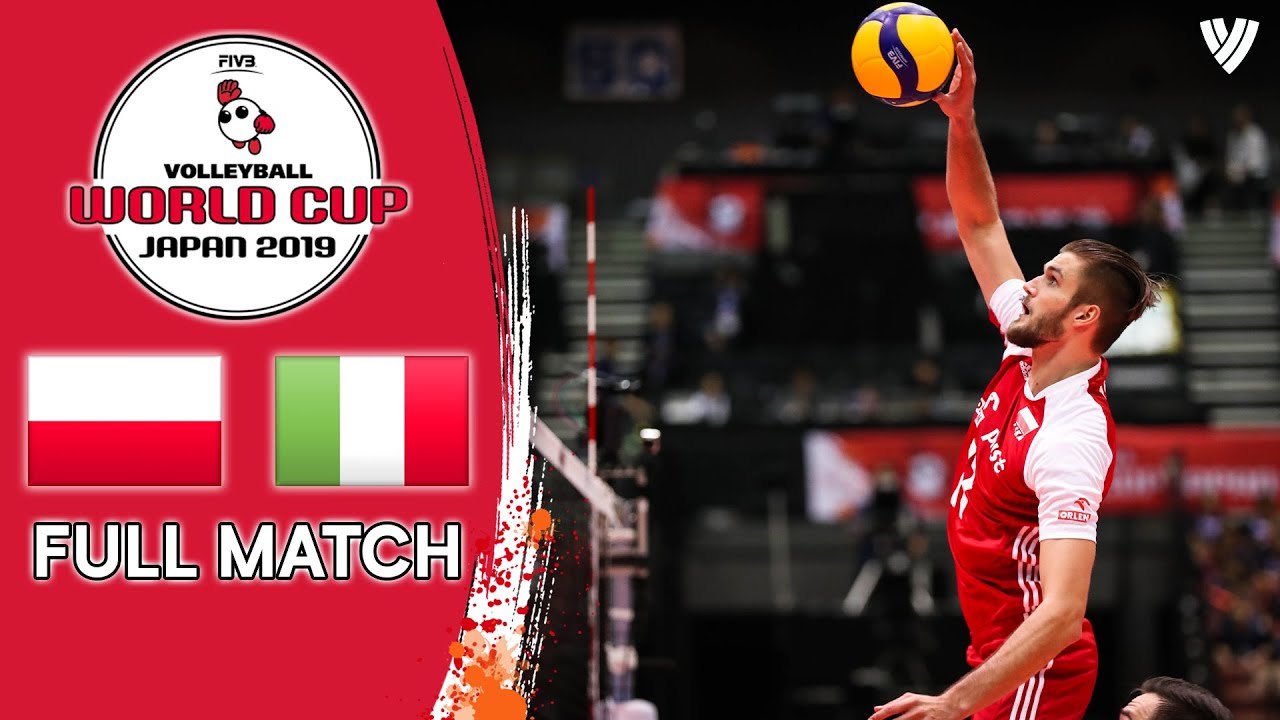 Poland 🆚 Italy - Full Match Mens Volleyball World Cup 2019
