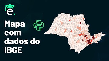 Como criar mapas no python com Geopandas + dados IBGE