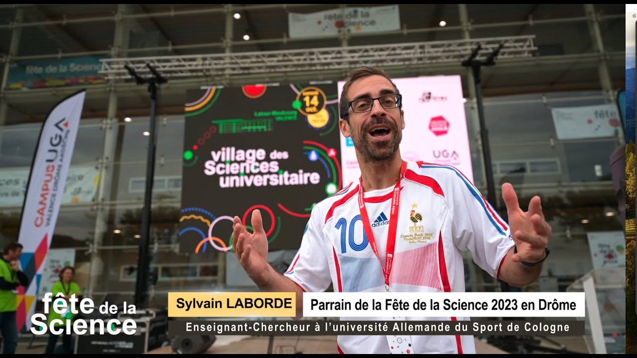 Parrain de la Fête De La Science Valence 2023 (Spécial JO Paris 2024 ...