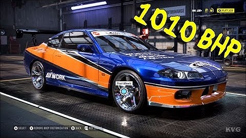 Need for Speed Heat - 1010 BHP Nissan Silvia Spec-R Aero 2002 - Tuning & Customization Car HD