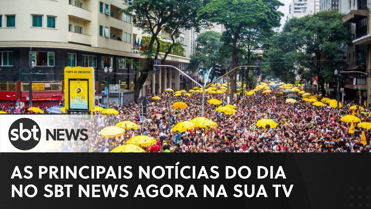 🔴 O que foi notícia no SBT News agora na TV #SBTNewsnaTV (12/02/23)