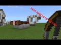 How To Make A Fast Arrow Detector In Minecraft! (Universal!)