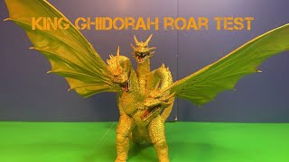 King Ghidorah roar test