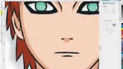 Drawing Tutorial menggambar anime Gaara - Durasi: 13.53. 