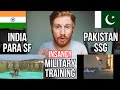 INSANE Military Training!! India Para SF v Pakistan SSG (REACTION)