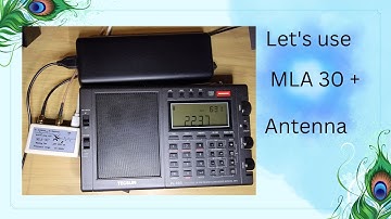 # 7 Tecsun PL-990 Scanning Short Wave with MLA-30 + Loop Antenna