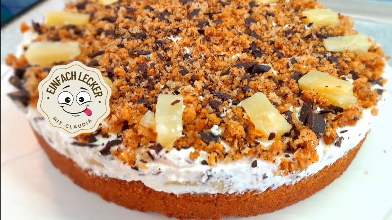 Diplomatentorte, nussig schokoladig🥰