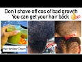 DIY hair fertilizer cream. Grow your hair back in one month -prime side