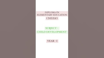 Child Development || D.El.Ed 1st Year || SCERT || DIET || PYQ 2022 #exam #pyq #diet